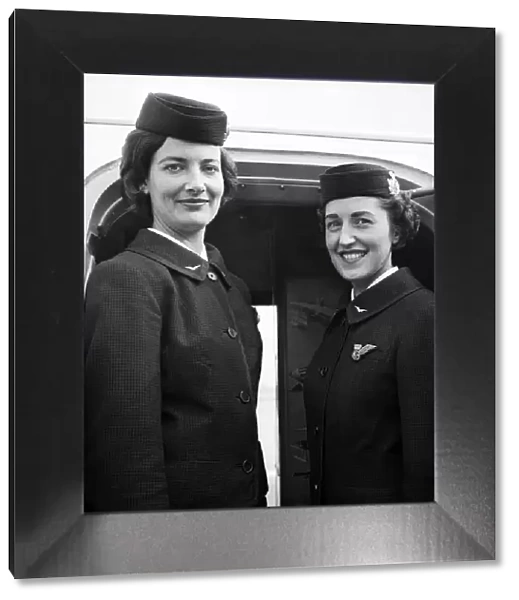 B. E. A air-hostesses. 21st June 1961