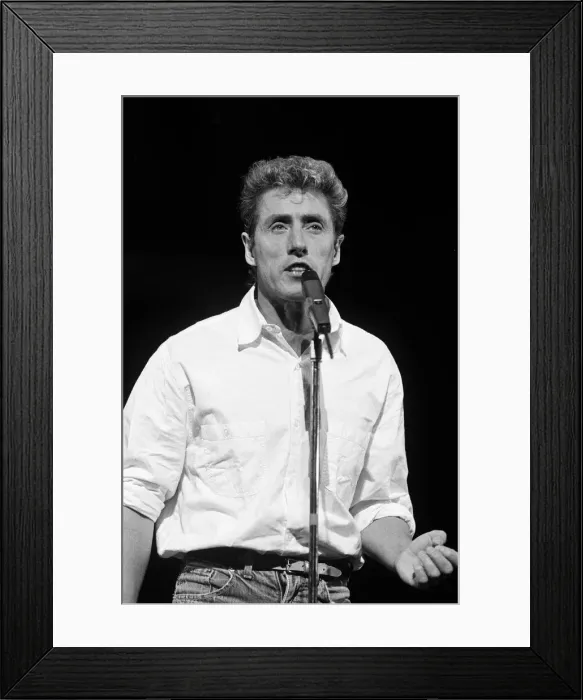 Framed Print : Roger Daltrey, former singer of British rock group The Who Framed Print : Roger Daltrey, former singer of British rock group The Who