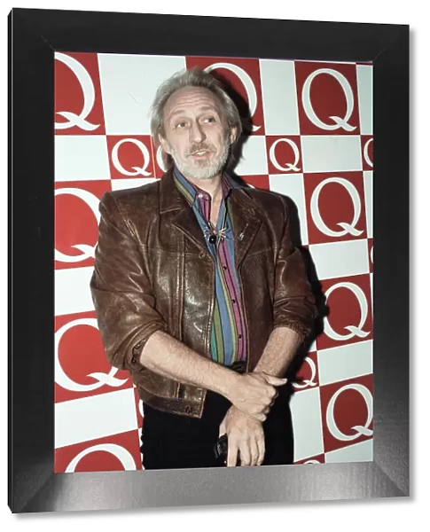 John Entwistle, bass guitarist in British rock group The Who