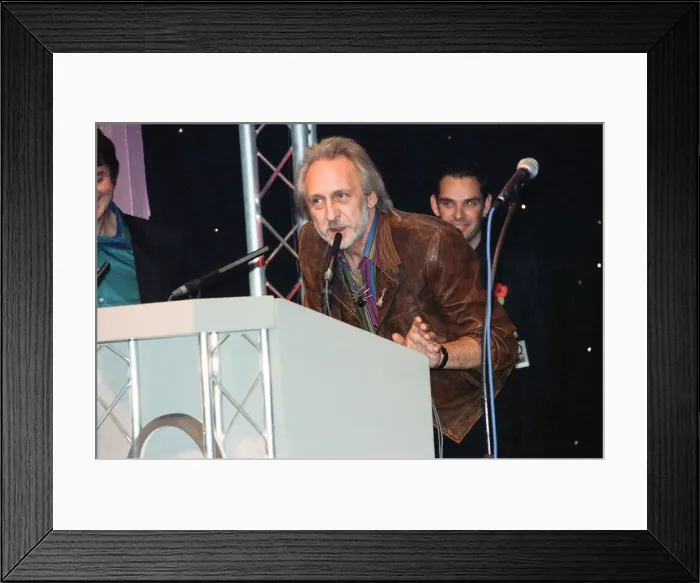 Framed Print : John Entwistle, bass guitarist in British rock group The Who Framed Print : John Entwistle, bass guitarist in British rock group The Who