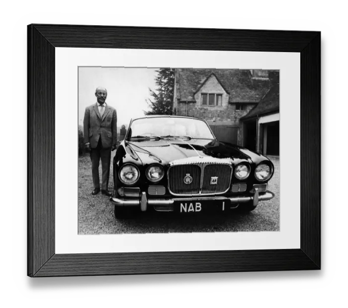 Framed Print : Sir Gerald David Nunes Nabarro was a British Conservative Party politician of the 1950s