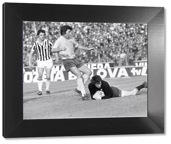 Juventus v Derby County, European Cup semi final 1st leg match at the Stadio Comunale
