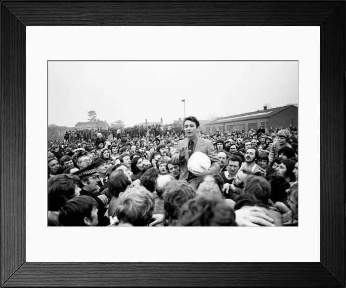 Framed Print : Shrove Tuesday and Ash Wednesday herald, in Ashbourne, Derbyshire Framed Print : Shrove Tuesday and Ash Wednesday herald, in Ashbourne, Derbyshire