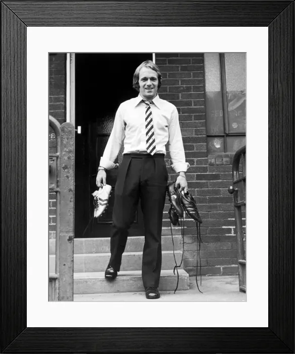 Framed Print : Archie Gemmill leaves Preston North End after signing for Derby County
