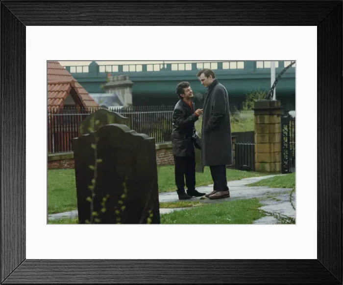 Framed Print : Television Programme - The filming of gangster drama, Finney Framed Print : Television Programme - The filming of gangster drama, Finney