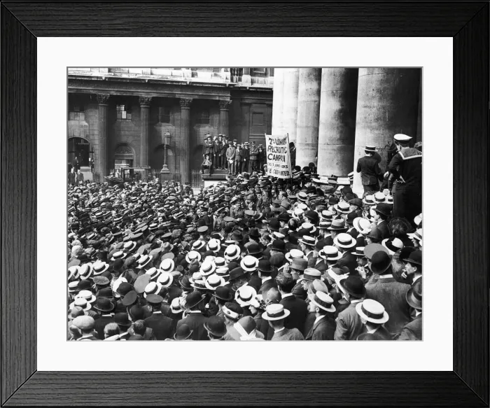 Framed Print : Horatio Bottomley, journalist, newspaper proprietor, populist politician seen here Framed Print : Horatio Bottomley, journalist, newspaper proprietor, populist politician seen here