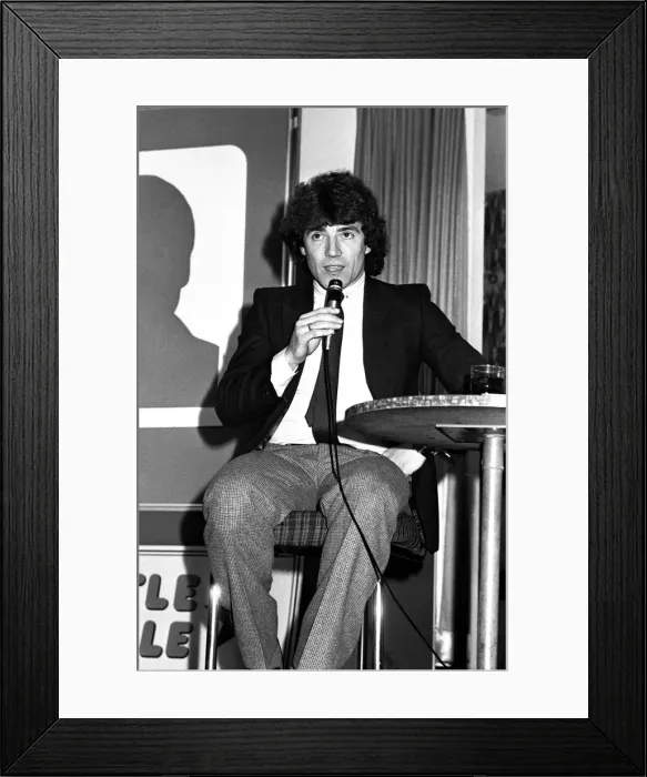 Framed Print : The Kevin Keegan Roadshow at the Heaton RAOB Club in February 1983 Kevin on stage Framed Print : The Kevin Keegan Roadshow at the Heaton RAOB Club in February 1983 Kevin on stage