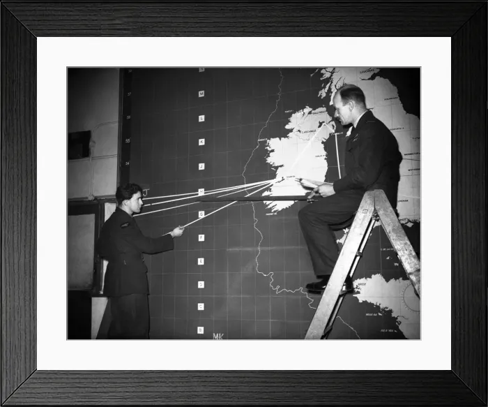Framed Print : Room at Mount Batten Airport. Circa 1951 Framed Print : Room at Mount Batten Airport. Circa 1951