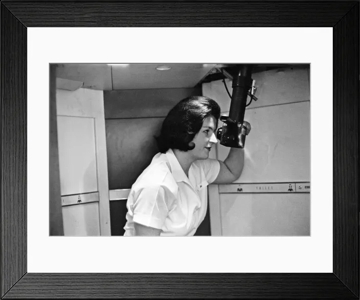 Framed Print : B. O. C. A proving flight to Lagos. 5th February 1964 Framed Print : B. O. C. A proving flight to Lagos. 5th February 1964