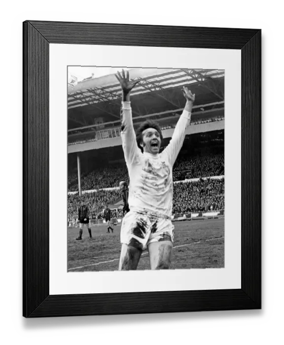Framed Print : English League Cup Final at Wembley Stadium Manchester City v West Bromwich Albion