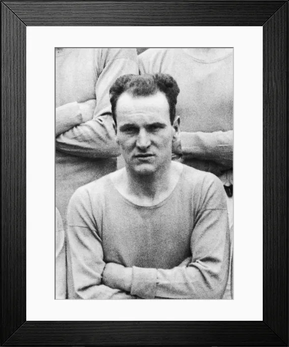 Framed Print : Cardiff City footballer Hugh Ferguson, circa 1920s