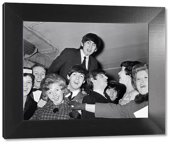 Meet The Beatles Competition Winners, run by the Sunday Mirror Newspaper