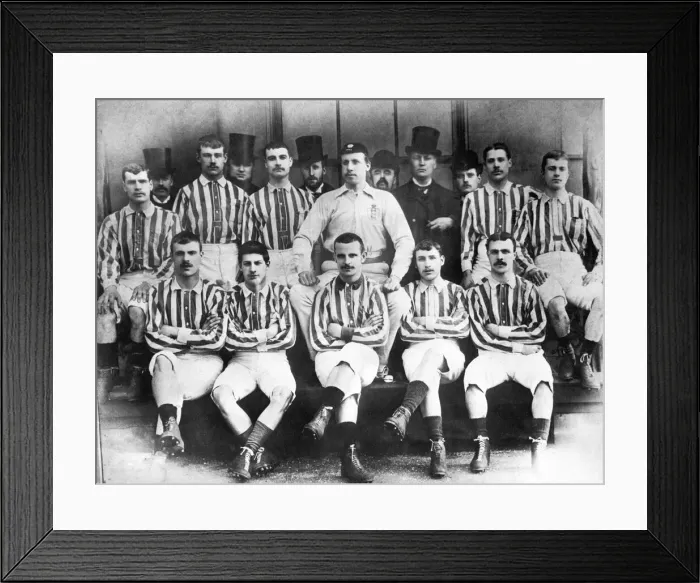 Framed Print : West Bromwich Albion team group 1888, English Cup winners Framed Print : West Bromwich Albion team group 1888, English Cup winners