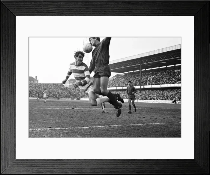 Framed Print : English League Division One match at Loftus Road. Queens Park Rangers 0 v West Framed Print : English League Division One match at Loftus Road. Queens Park Rangers 0 v West