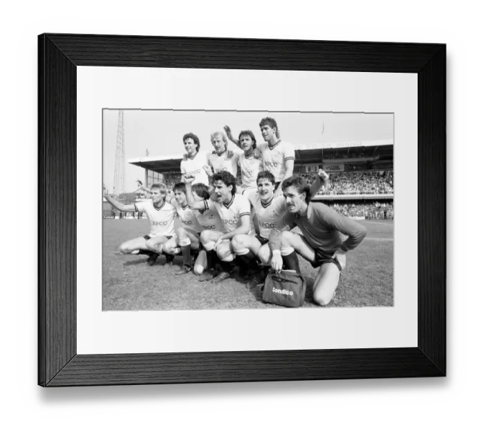 Framed Print : English League Division Two match at the Baseball Ground