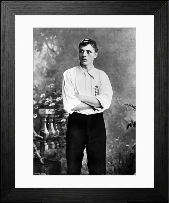 Framed Print : Steve Bloomer, Derby County and England footballer. Pictured circa 1905 Framed Print : Steve Bloomer, Derby County and England footballer. Pictured circa 1905