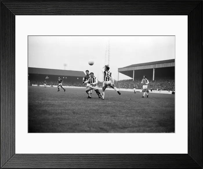 Framed Print : English League Division One match at the City Ground. Nottingham Forest 1 v West Framed Print : English League Division One match at the City Ground. Nottingham Forest 1 v West