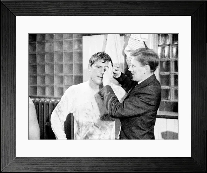 Framed Print : FA Cup Quarter Final Second Replay at Maine Road, Manchester