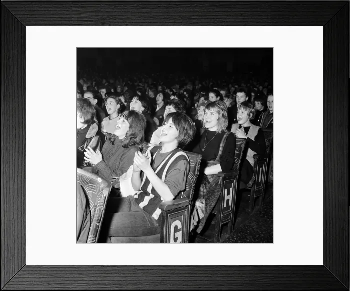 Framed Print : The Beatles Concert at the ABC, Carlisle, as part of The Beatles Autumn Tour Framed Print : The Beatles Concert at the ABC, Carlisle, as part of The Beatles Autumn Tour