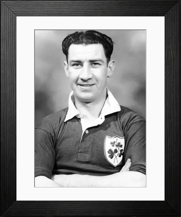 Framed Print : Portrait of footballer Sean Fallon- played for Celtic F. C. and Ireland. 10th April 1953 Framed Print : Portrait of footballer Sean Fallon- played for Celtic F. C. and Ireland. 10th April 1953