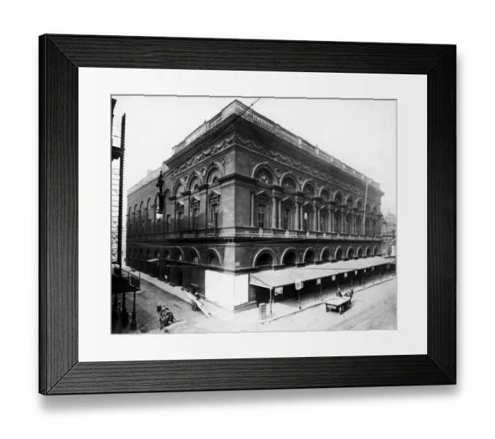 Framed Print : Exterior view of the Free Trade Hall building in Peter Street, Manchester Framed Print : Exterior view of the Free Trade Hall building in Peter Street, Manchester