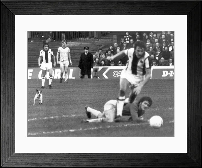 Framed Print : English League Division One match at the Hawthorns. West Bromwich Albion 3 v