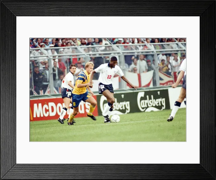 Framed Print : Sweden v England, European Championship Match, Group Stage, Group 1, Rundastadion, Solna