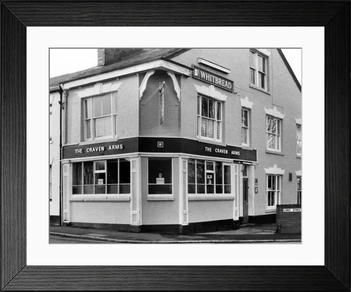 Framed Print : The Craven Arms public house in Craven Street, Chapelfields, Coventry Framed Print : The Craven Arms public house in Craven Street, Chapelfields, Coventry