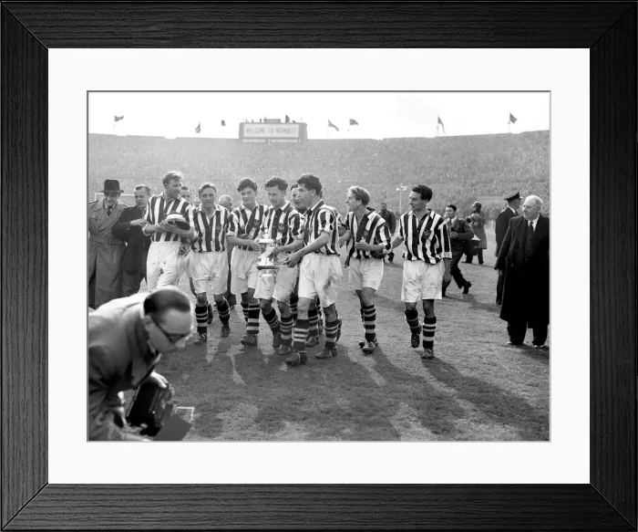 Framed Print : FA Cup Final at Wembley Stadium. West Bromwich Albion 3 v Preston North End 2 Framed Print : FA Cup Final at Wembley Stadium. West Bromwich Albion 3 v Preston North End 2
