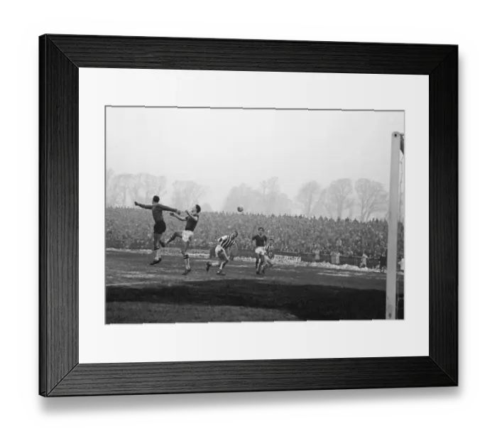 Framed Print : English FA Cup Third Round match. Plymouth Argyle 1 v West Bromwich Albion 5