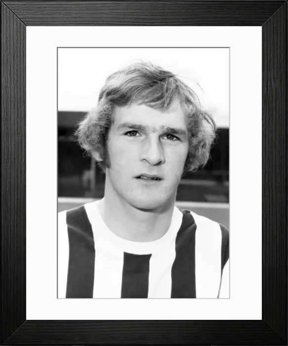 Framed Print : West Bromwich Albion Footballer Alistair Robertson, August 1970 Framed Print : West Bromwich Albion Footballer Alistair Robertson, August 1970
