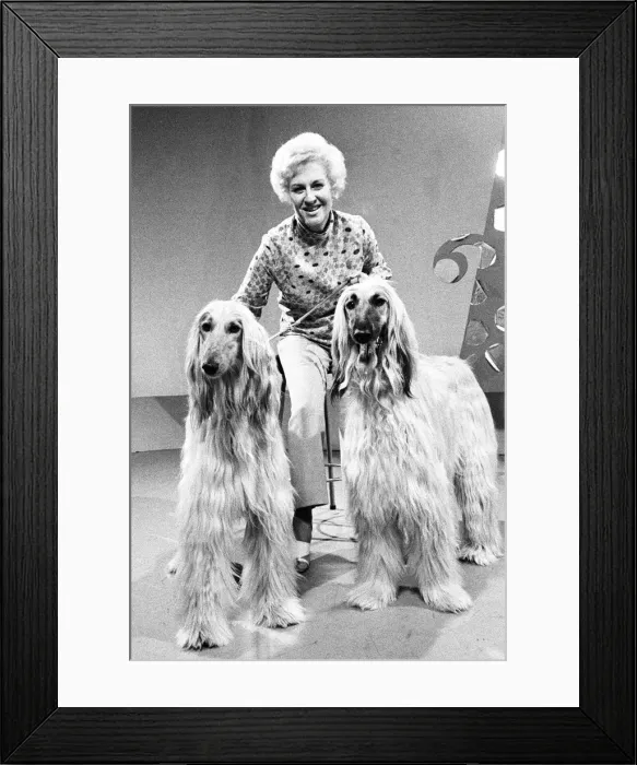 Framed Print : Jean Morton on the set of Women Today at the ATV studios in the Midlands Framed Print : Jean Morton on the set of Women Today at the ATV studios in the Midlands