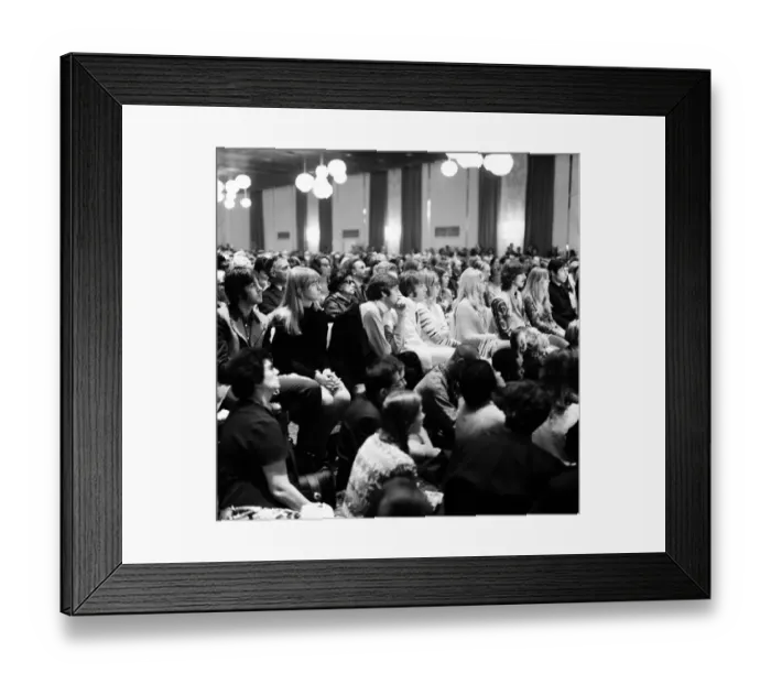 Framed Print : The Beatles attend lecture by Maharishi Mahesh Yogi at the Hilton Hotel on Park Framed Print : The Beatles attend lecture by Maharishi Mahesh Yogi at the Hilton Hotel on Park