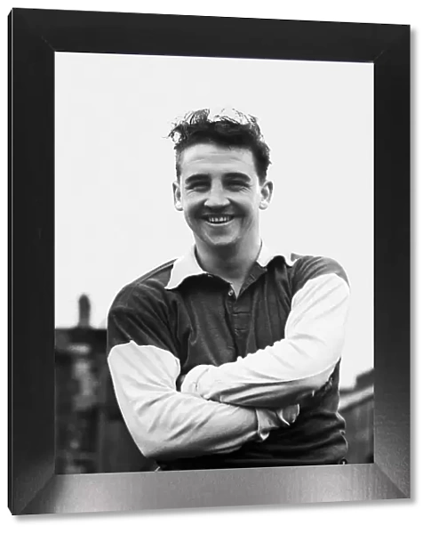 Cardiff City footballer Neil O Halloran. 9th December 1955