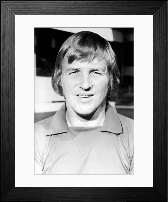 Framed Print : Derby County goalkeeper Colin Boulton. August 1975
