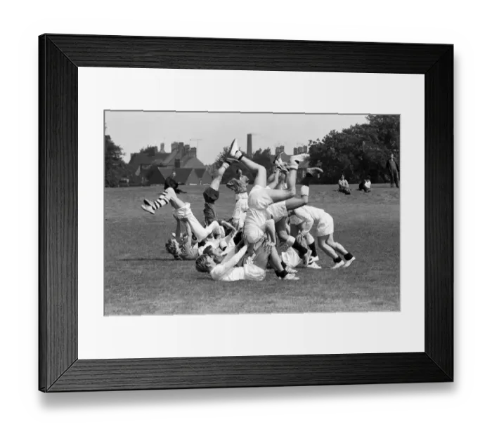 Framed Print : Derby County training session for the new season at Colwick Wood, Nottingham Framed Print : Derby County training session for the new season at Colwick Wood, Nottingham