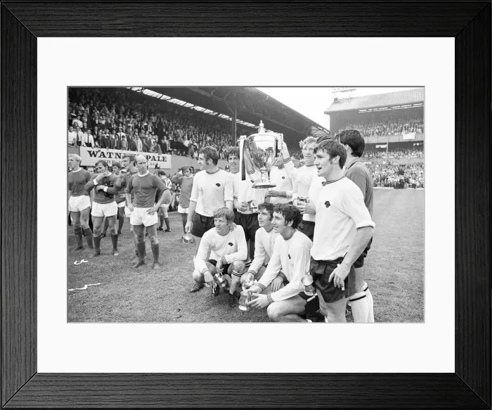Framed Print : Watney Cup Final at the Baseball Ground. Derby County 4 v Manchester United 1 Framed Print : Watney Cup Final at the Baseball Ground. Derby County 4 v Manchester United 1