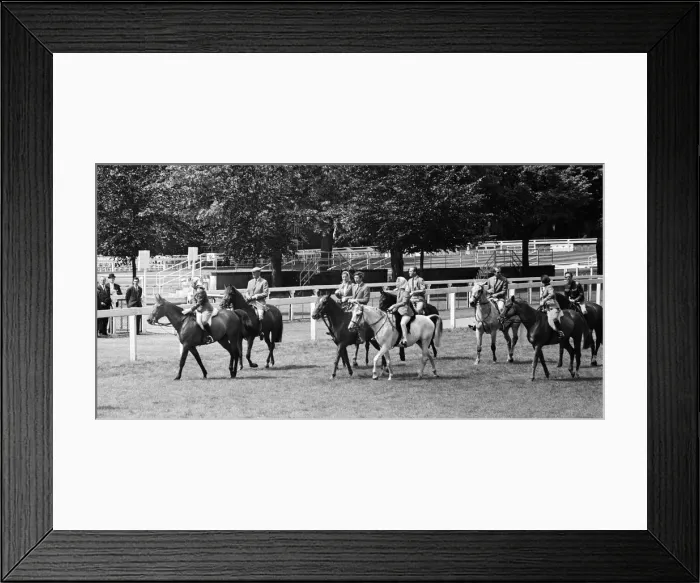 Framed Print : Members of the Royal Family including Queen Elizabeth, Prince Philip the Duke of Framed Print : Members of the Royal Family including Queen Elizabeth, Prince Philip the Duke of