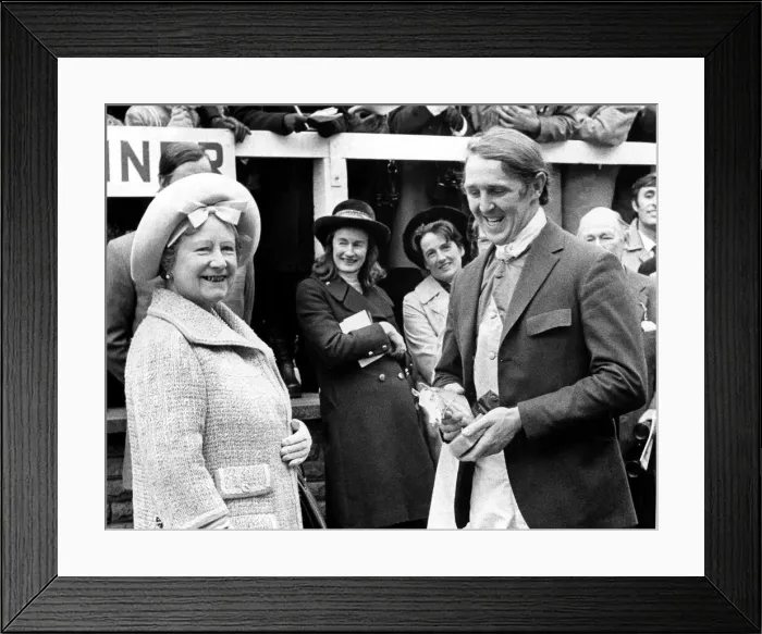 Framed Print : Queen Elizabeth the Queen Mother North East Visits Queen Elizabeth Framed Print : Queen Elizabeth the Queen Mother North East Visits Queen Elizabeth