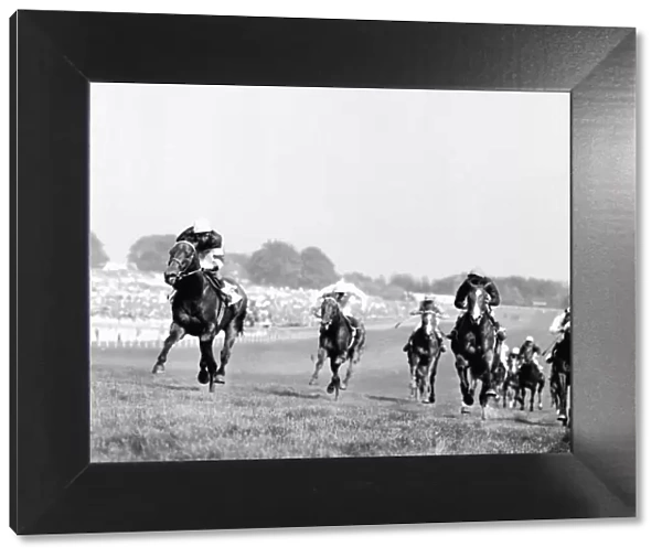 Sir Ivor with Lester Piggott wins the Derby at Epsom 30th May 1968