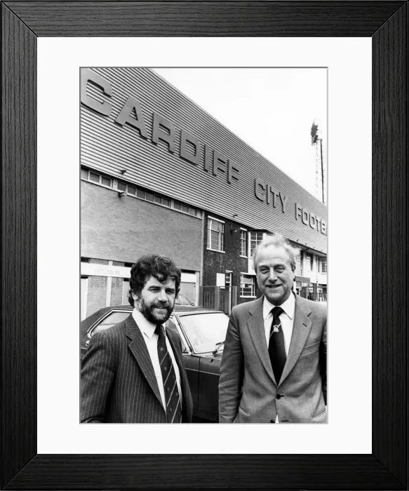 Framed Print : Newly formed rugby league club Cardiff Blue Dragons manager David Watkins Framed Print : Newly formed rugby league club Cardiff Blue Dragons manager David Watkins