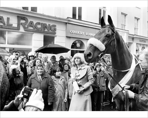 Triple Grand National winner Red Rum is still a National favourite