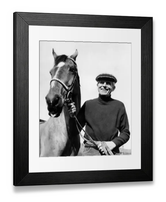 Framed Print : Tim Durrant, American jockey, 68, the oldest rider in the Grand National at Aintree