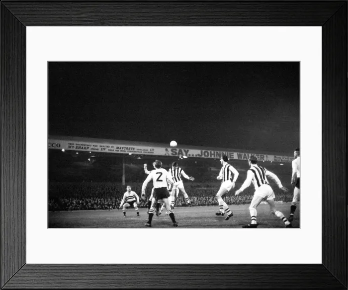 Framed Print : Inter Cities Fairs Cup Second Round Second Leg match at the Hawthorns