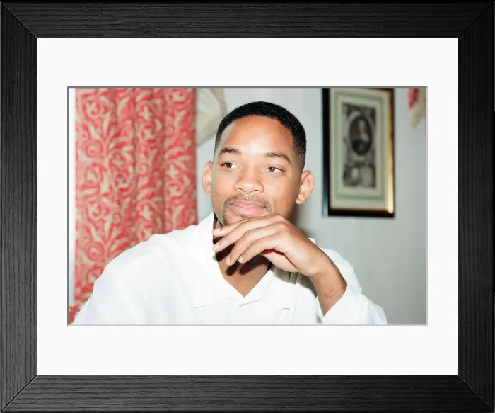 Framed Print : Will Smith, Actor, Singer, 14th July 1997
