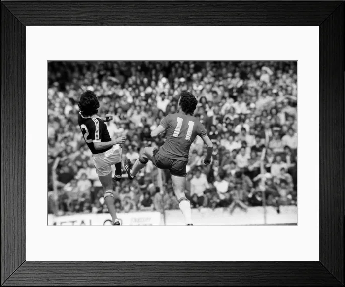 Framed Print : Wales 3-0 Scotland, British Championship match at Ninian Park, Saturday 19th May 1979 Framed Print : Wales 3-0 Scotland, British Championship match at Ninian Park, Saturday 19th May 1979