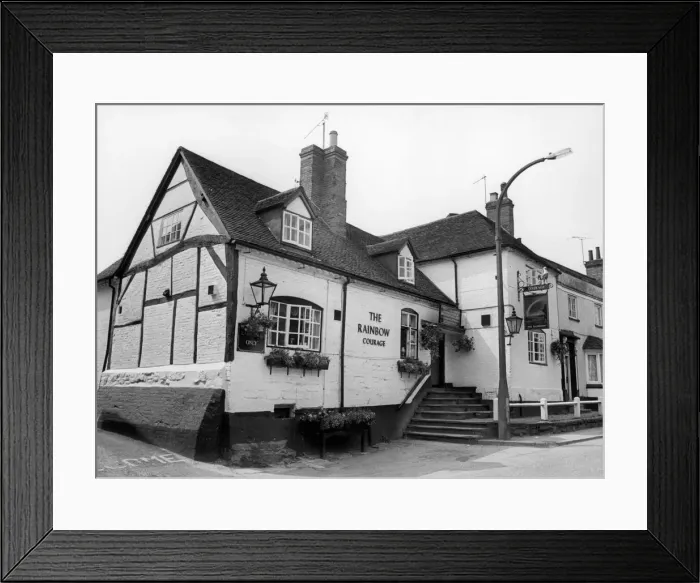 Framed Print : Photograph of the front etrance at The Rainbow Courage (The Rainbow Inn) 29th August 1987 Framed Print : Photograph of the front etrance at The Rainbow Courage (The Rainbow Inn) 29th August 1987