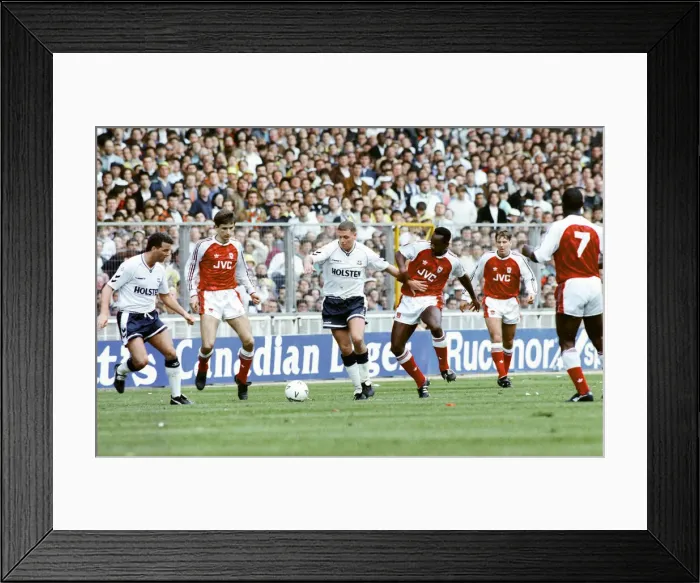 Framed Print : FA Cup Semi Final at Wembley Stadium. Tottenham Hotspur 3 v Arsenal 1