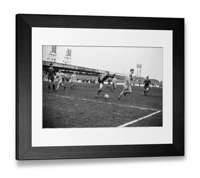 Framed Print : Crewe 1-1 Coventry, FA Cup match at The Alexandra Stadium, Saturday 12th February 1966 Framed Print : Crewe 1-1 Coventry, FA Cup match at The Alexandra Stadium, Saturday 12th February 1966