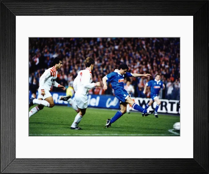 Framed Print : European Cup Winners Cup First Round First Leg match. Standard Liege 5 v Cardiff Framed Print : European Cup Winners Cup First Round First Leg match. Standard Liege 5 v Cardiff